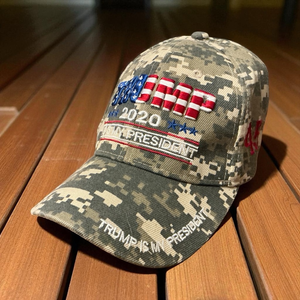 Camouflage Trump 2020 Hat - Picture 8 of 9